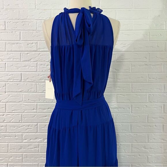 NWT Alex Marie Cobalt Blue Maxi Dress Size 6 - Picture 12 of 16